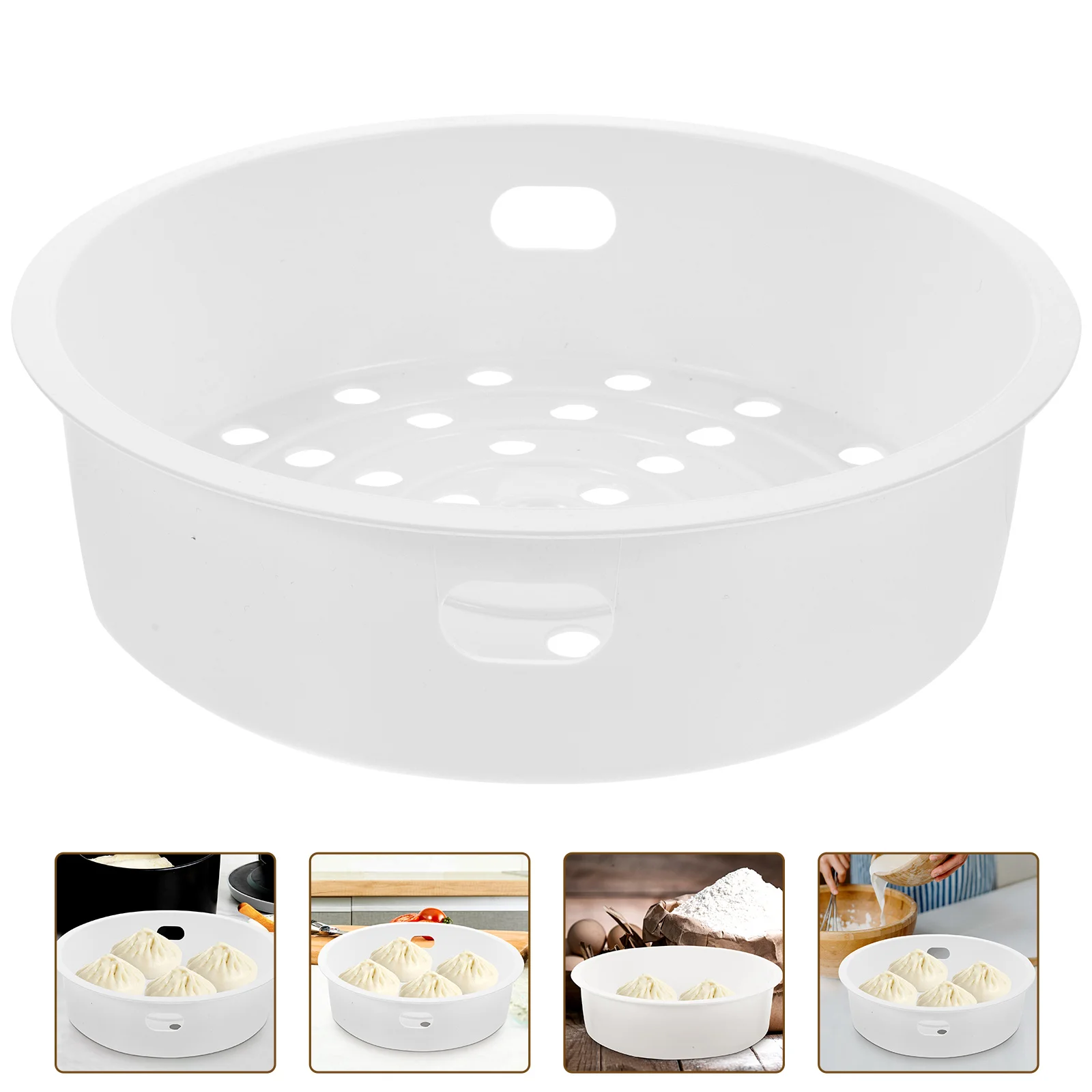 Steamed Stuffed Bun Rice Cooker Rack Vegetables Drain Steamer Pp Kitchen Supply