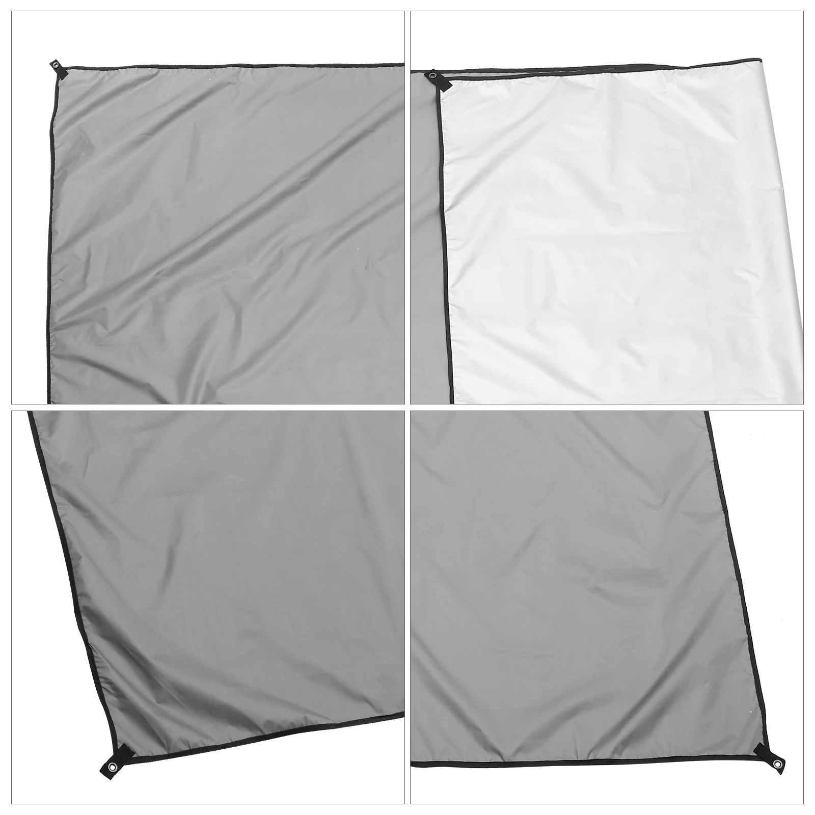 

1 Set Sun Shade Sail Outdoor Shading Net Uv Protection Weather Resistant Portable Camping Hiking Garden Canopy Balcony Yard