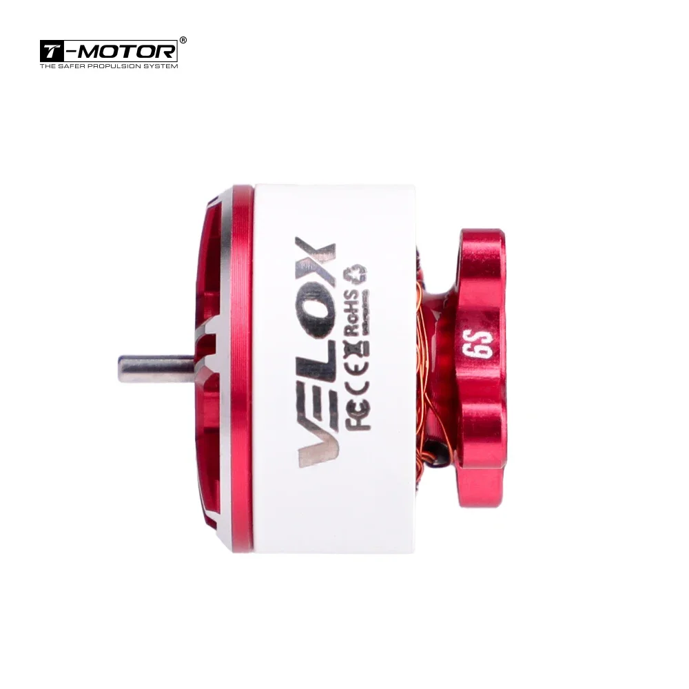 T-MOTOR Hobby VELOX V1507 3 Inci MOTOR Dorong Tinggi Mendukung Drone FPV 4S & 6S 3 Inci Drone Quadcopter Drone Ringan DlY