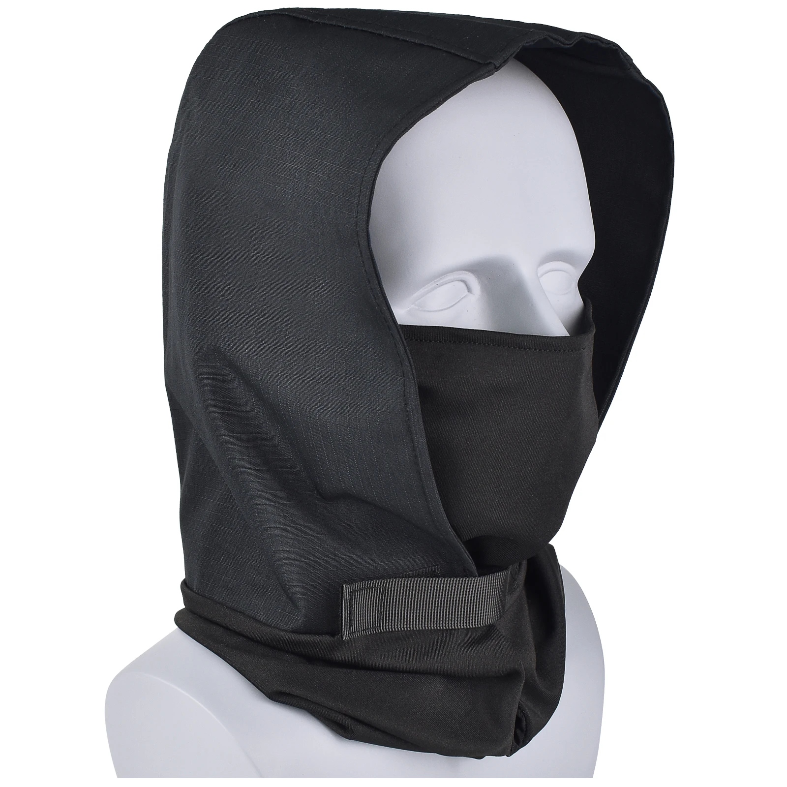 Tactical Hood Half-face Mask for Airsoft Paintball Hunting Halloween Mask Accessories Cycling Outdoor Hunting Headgear