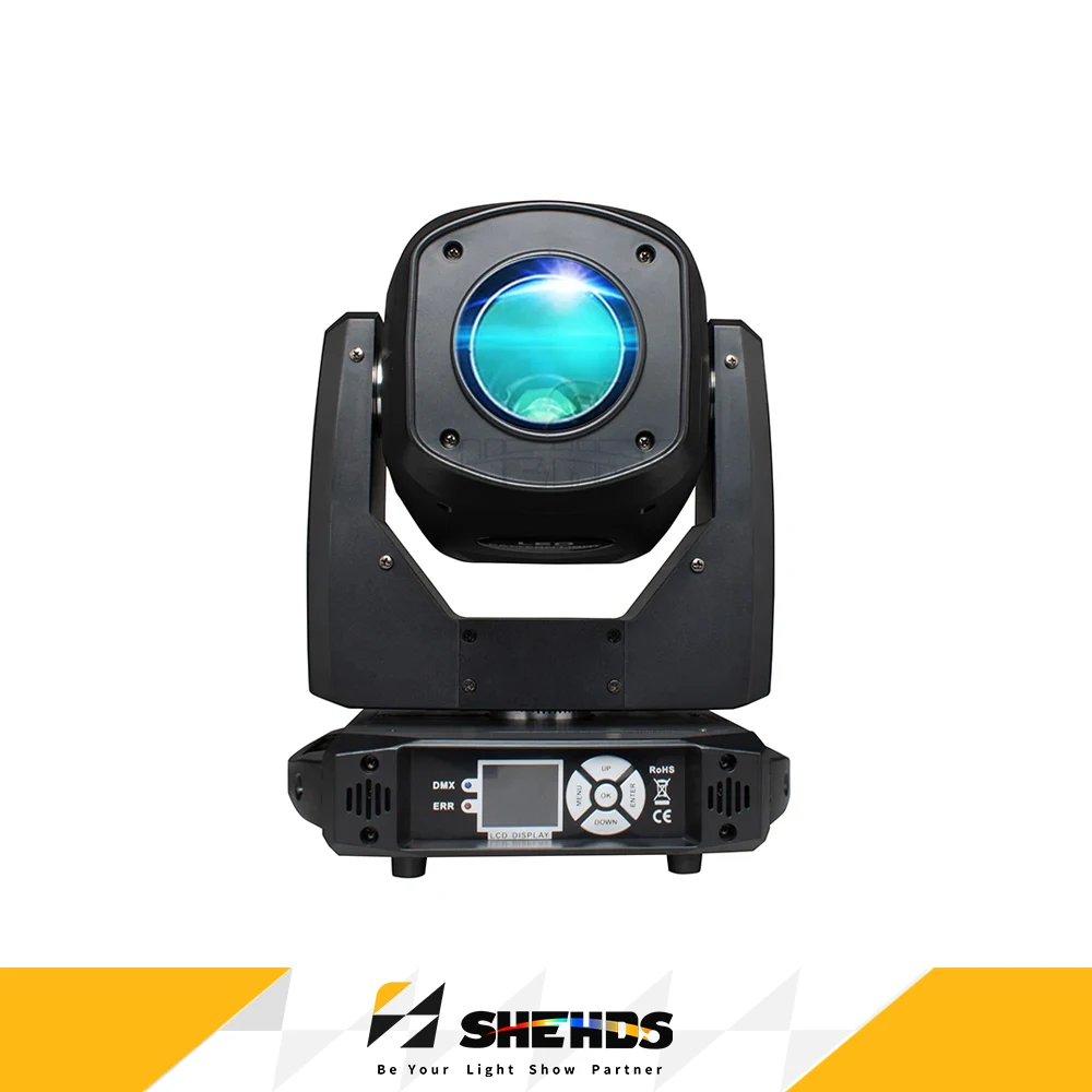 160W LED Moving Head Beam Spot Wash 3in1 BSW Stage Lighting Effect Professional For DJ Disco Wedding Party Concert DMX512