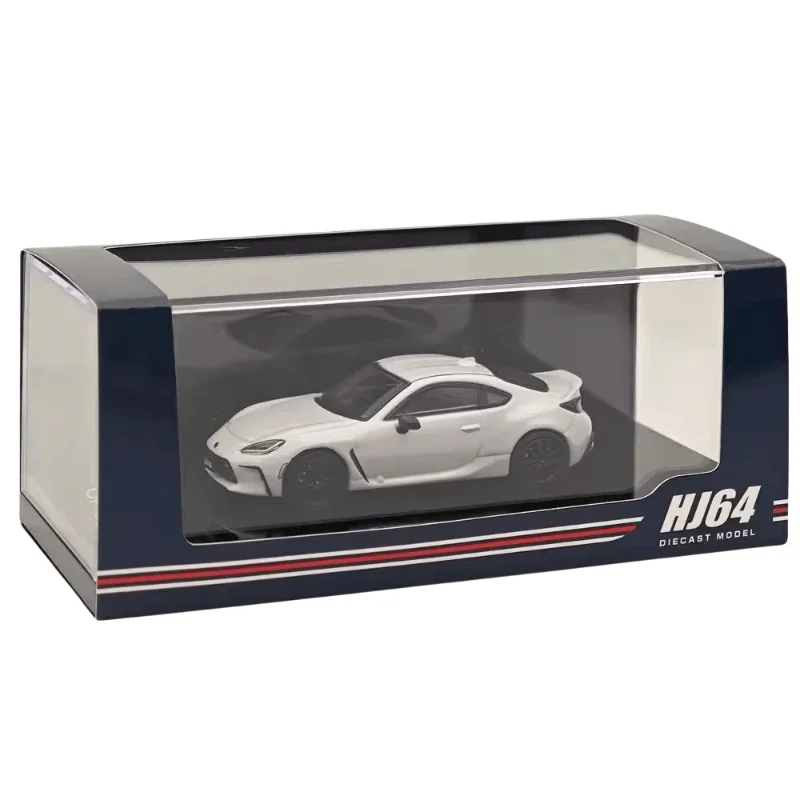 1/64 Toyota GR86 RZ sports car alloy simulation model, children\'s collection of decorative toys, holiday gifts for friends.