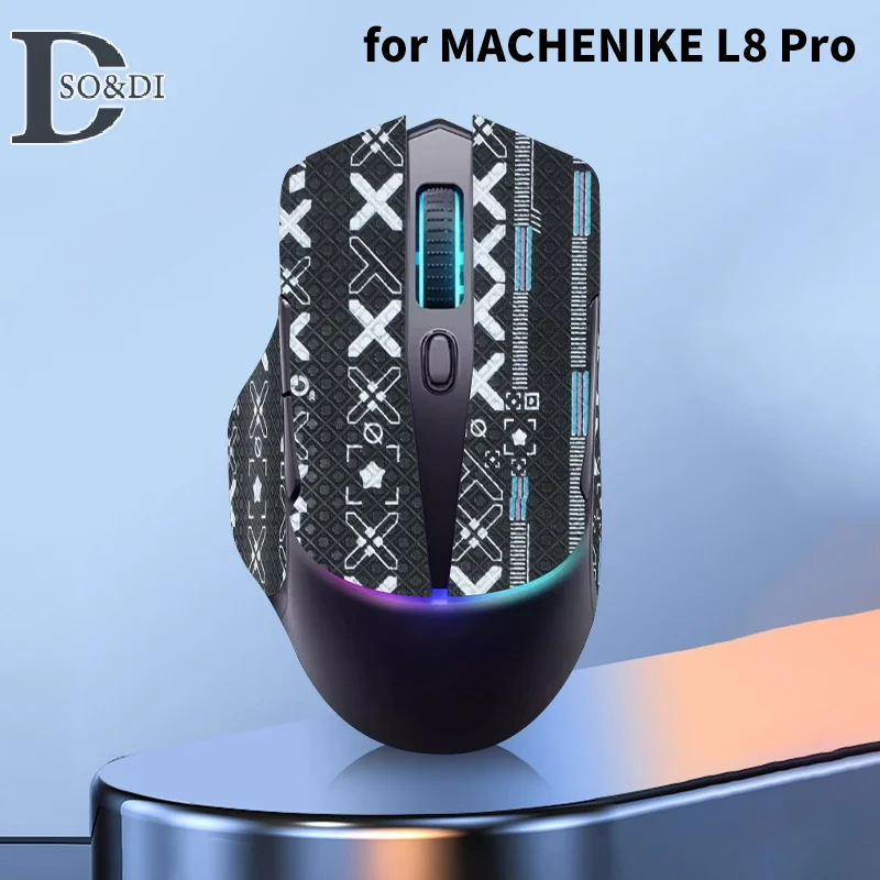 1Pcs Non Slip Mouse Sticker Grip Tape Skate For MACHENIKE L8 PRO Gaming Mouse Desktop Gamer Accessories Anti-Slip Suck Sweat