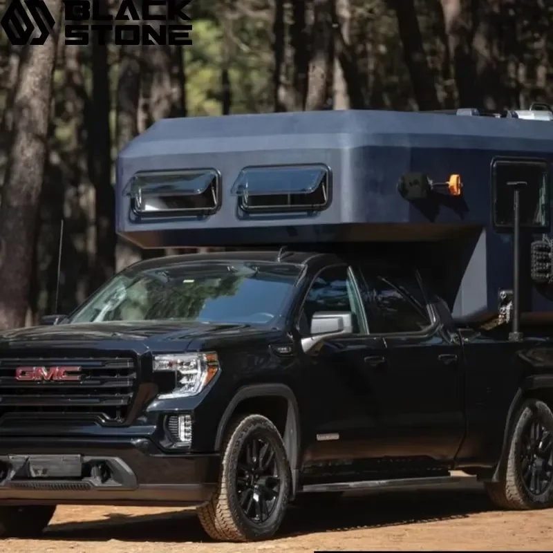 Hard Walled Truck Camper for 42m Pod 6 Ft Pickup Shells with Jacks 8ft 12ft Camping Pick Up Pop Slide On
