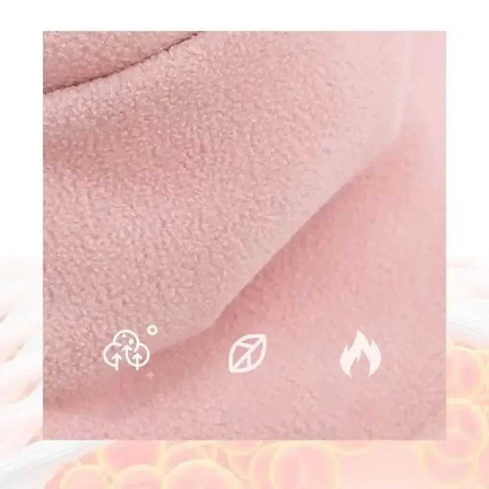 Новый зимний плюшевый шарф на шею, мягкий теплый чехол на шею, плюшевый двухслойный шейный платок, уличная ветрозащитная защита для шеи, утеплитель для шеи