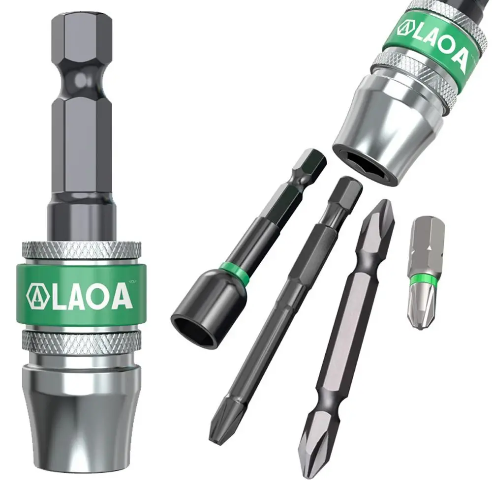 

1/4-inch hexagonal shank Extended Connecting Rod 6.35mm interchangeable Screwdriver Extension Handle Alloy Steel