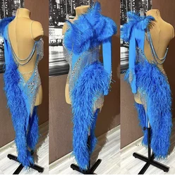 Latin dress lady latin dance dress women competitionlatin dress girls dress latin costume rhinestones