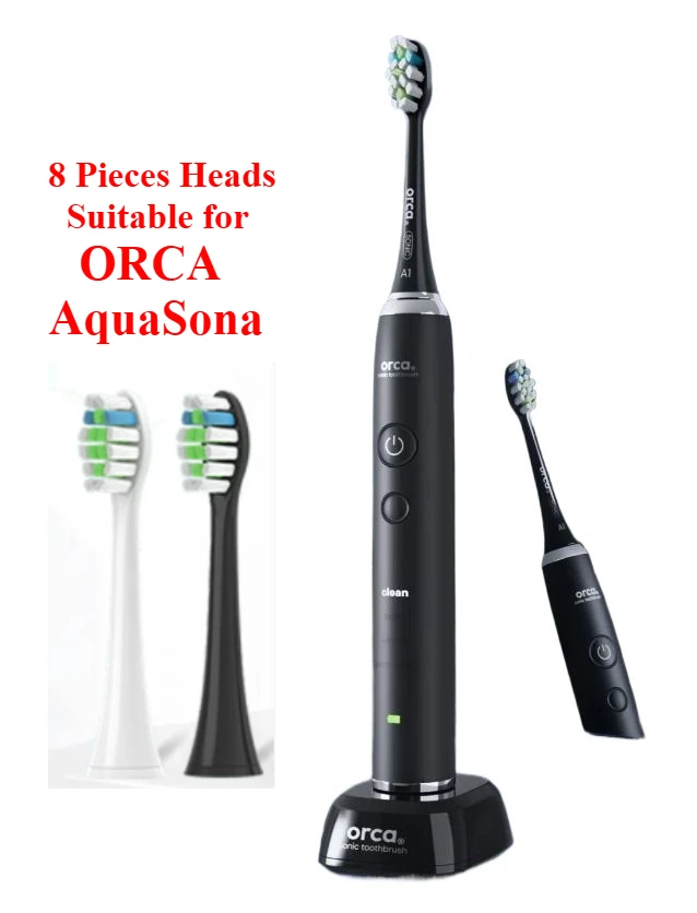 8-cabecas-de-escova-adequadas-para-escova-de-dentes-eletrica-orca-aquasona-cabeca-de-escova-de-dentes-para-substituicao-orca-aquasona