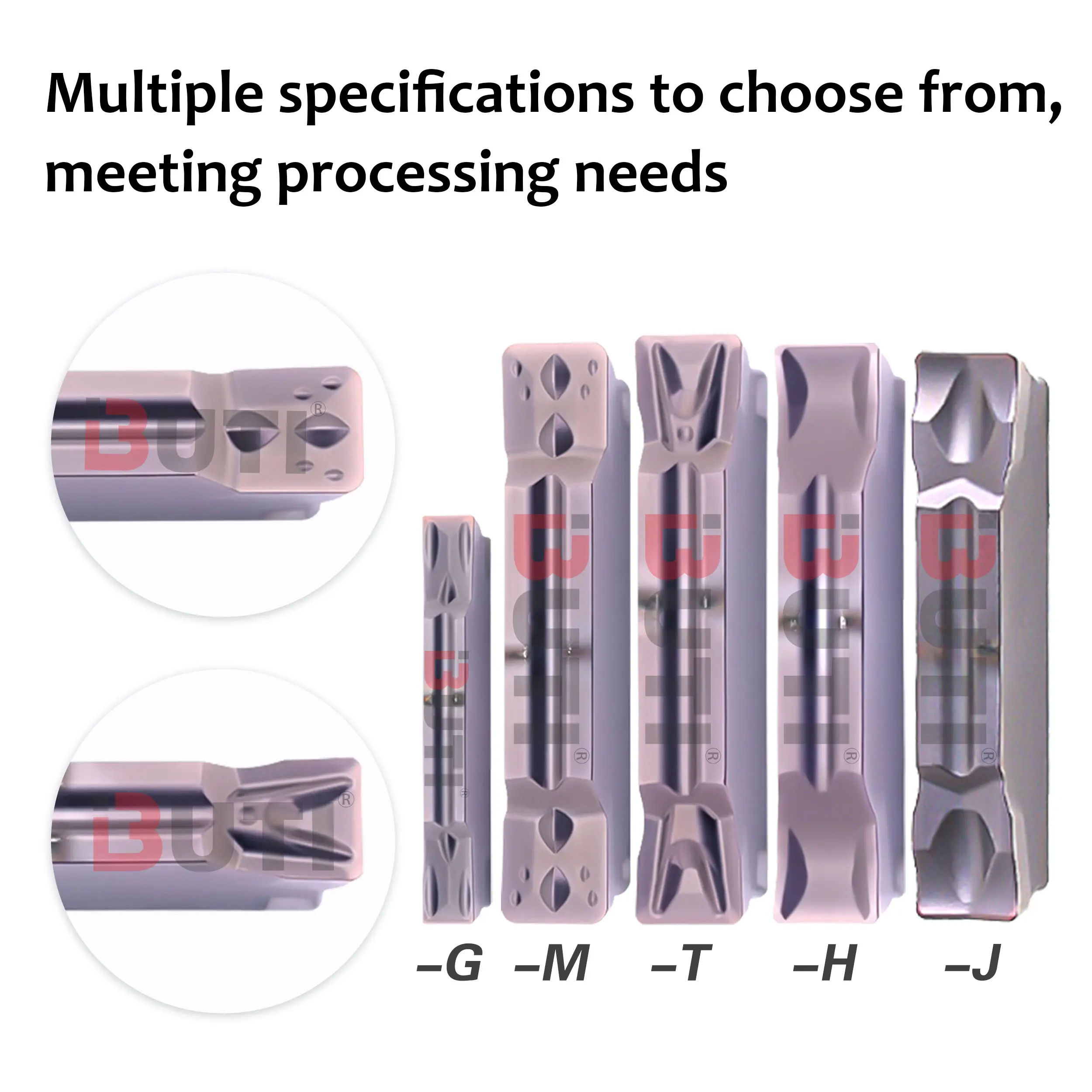 Lâmina de ranhura para processo de torno CNC MGMN150-G MGMN300-M MGMN200-T MGMN300-H MGMN400-J Processamento de peça de ferramenta de ranhura em aço inoxidável