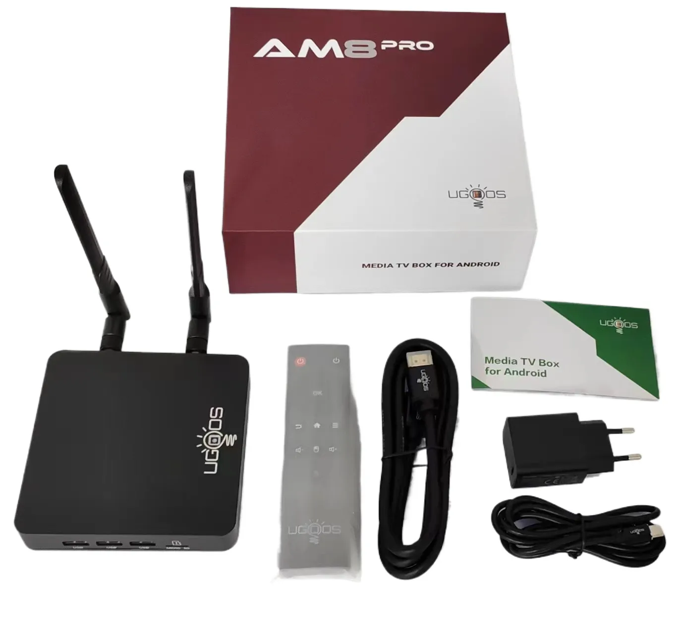 TVボックスAMlogic S928x,4GB, 32GB, 8GB, 64GB, Android 11,av1,ccc,hdr,wifi6e,UGOOS-AM8 m,otg,bt5.3,1000をサポートトップボックスの設定、2023