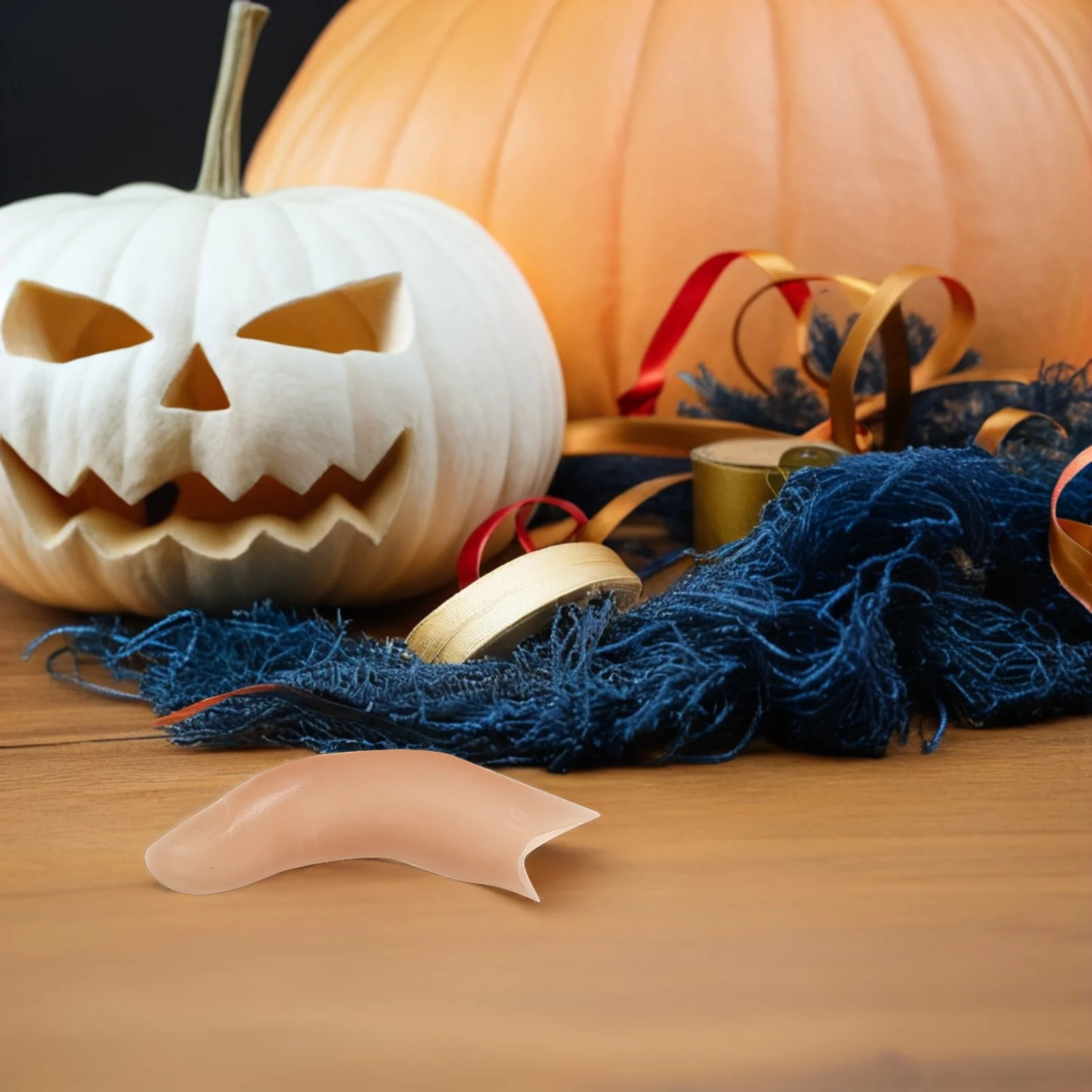 10 pçs decoração de halloween assustador realista dedos falsos truque adereços festa brincadeiras cosplay palco desempenho mão falsa dia das bruxas