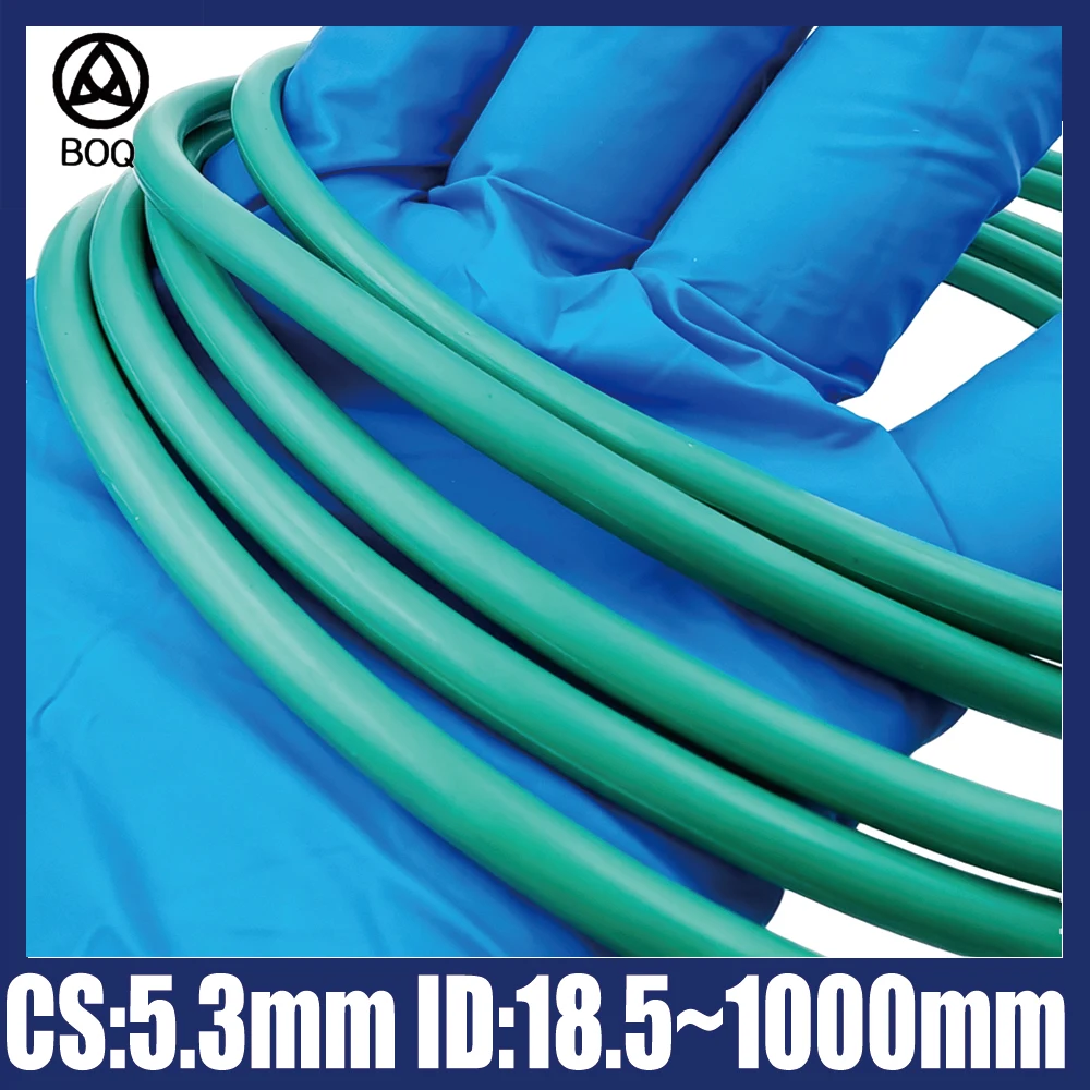 O-ring thickness 5.3mm CS fluororubber FKM ID 18.5 mm~1000 mm sealing temperature resistant gasket rubber ring CS 5.3 mm