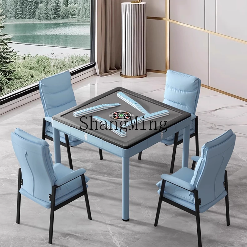 

SM new mahjong machine automatic household dining table dual-purpose mahjong table machine hemp all-in-one machine