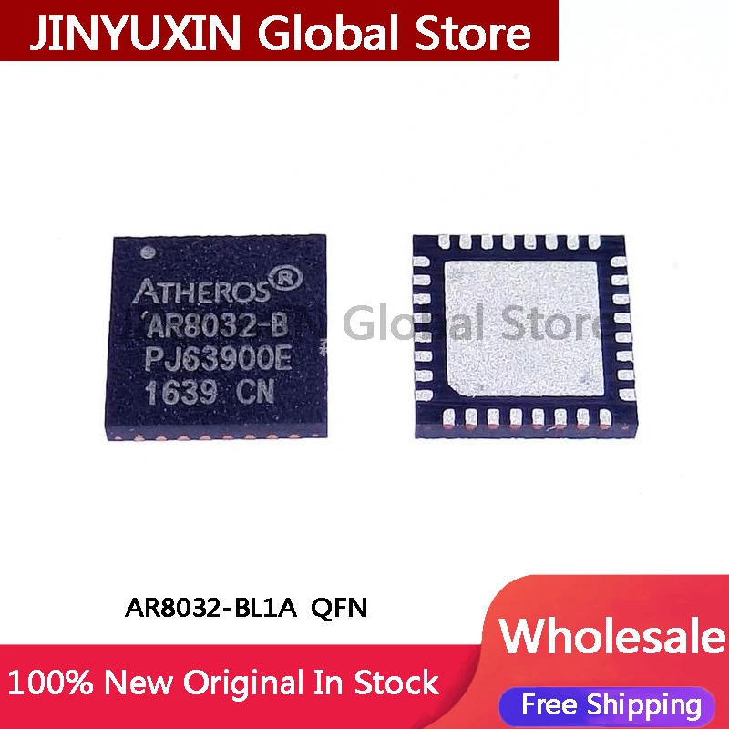 10-50 szt. AR8032 AR8032-BL1A 8032-BL1A QFN układ transceivera Ethernet Dostępne od ręki Hurt