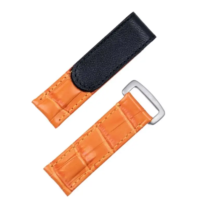 

TINTAG 20mm Italian Cowhide Leather Watch Band For Rolex Strap For Daytona Submariner GMT Datejust Yacht-Master Belt Folding