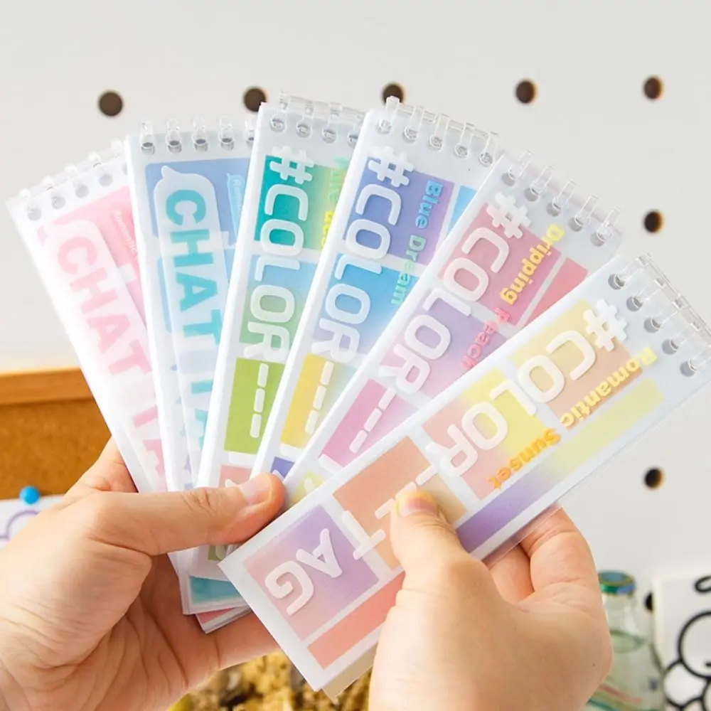 Transparent Sticky Note Index Tabs, Page Marker Planner Adesivos, Escritório e escola, 20 folhas