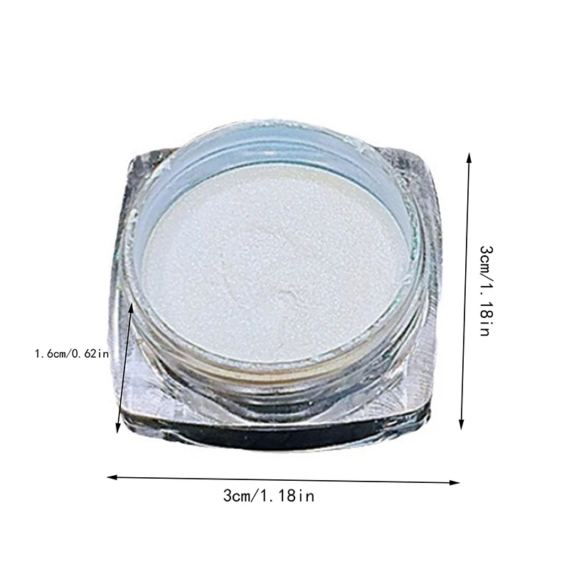 1Box Nagel Glitter Pulver Nagel Aurora Glitter glänzenden Spiegel Mehl Mondlicht Nagel Verbesserungen Nagel dekoration Nagel malerei