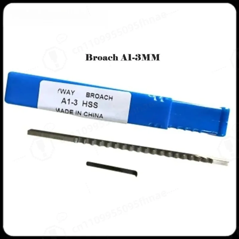 3mm A Push-Type Keyway Broach Metric Sized High Speed Steel Broaching Tools knife for CNC Cutting Machine Tool