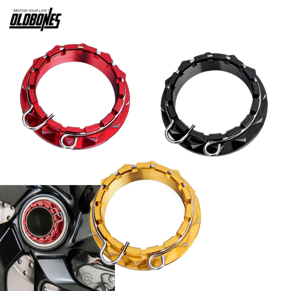 Alumínio da motocicleta roda traseira do eixo porca clipe para ducati v4 1098 1198 1199 1299 panigale multistrada 1200 diavel streetfighter