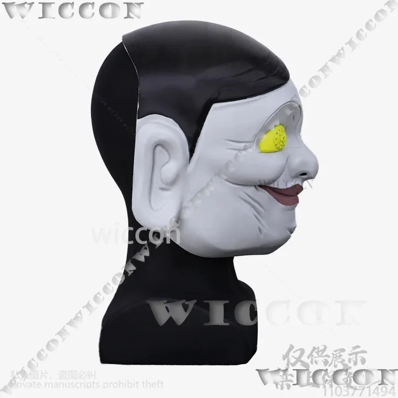 

a7d@Serpo Aliens Mask Anime DAN DA DAN Cosplay Costume Shirt Pants Belt Horror Mask 3D Printed Prop Halloween Christmas Customiz