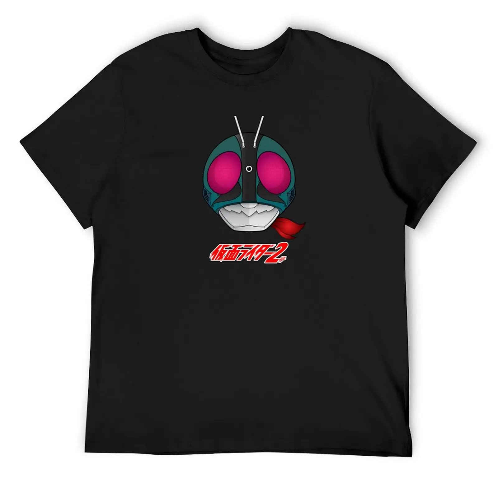 

Kamen Rider 2 Nigo Showa Masked Rider T-Shirt for a boy anime figures sports fans t shirts for men