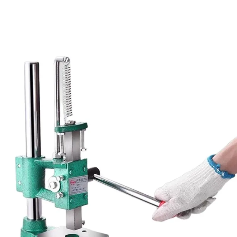 Hand Press Small Manual Press Machine,Desktop Punch Press,Die Cutting Punching Machine,Manual Leather Hole Punching Machine