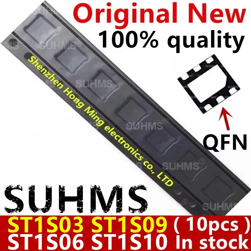 (10piece)100% New ST1S03PUR ST1S03 ST1S06PUR ST1S06 ST1S09PUR ST1S09 ST1S10PUR ST1S10 ST1S QFN