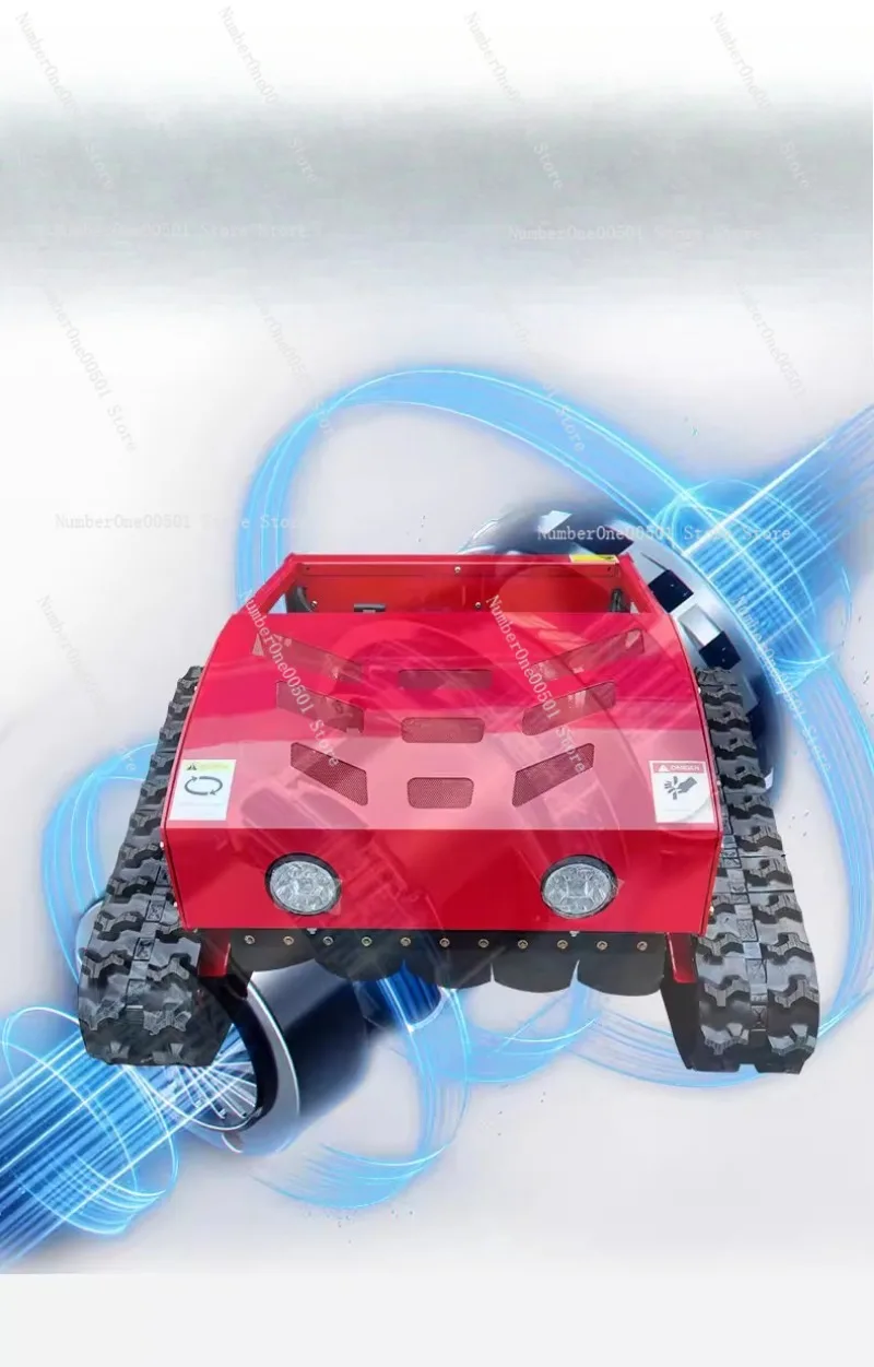 Remote Control Crawler Mower Diesel Powered Automatic Lawn Mower for Agricultural Home Use