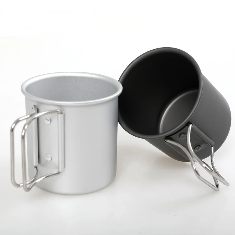 Outdoor Camping Folding Cup Portable Super Light Aluminum Camping Cup Coffee Cup Mug Mug Mug