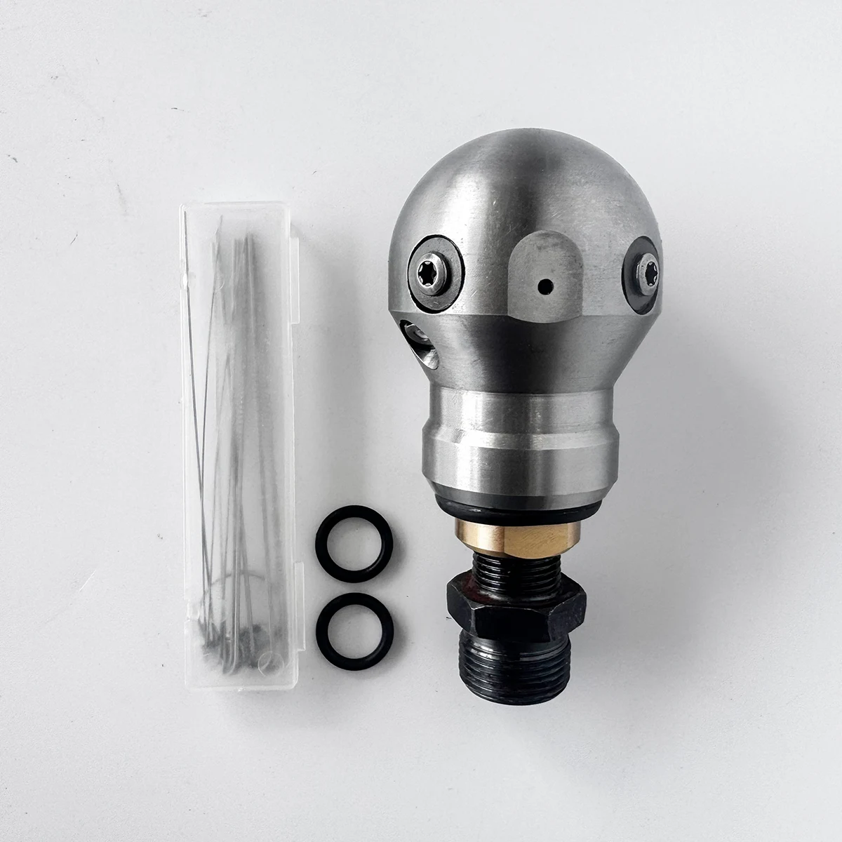 ارتفاع ضغط غسل المجاري تنظيف نعرات القاطع فوهة WT-3/8 الدورية الكرة كروية نفاثة فوهة #2