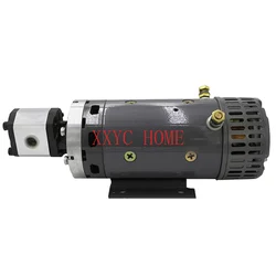 24V Electric Hydraulic DC Motor with Pump