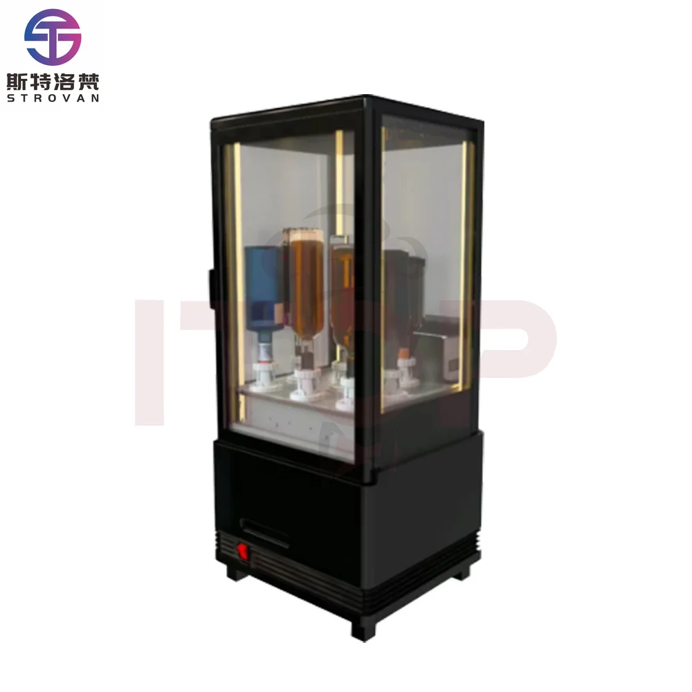 

STLF JW Robot Cocktail Maker Oxygen Cocktail Mixer Manual Coffee Machine Kitchen Supplies Bar Cocktail Making Machine