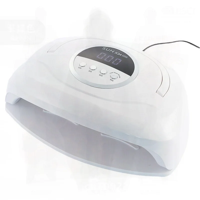 320W High-Power Nail Art Phototherapy Lamp Quick-Drying Double Light Source Automatic Induction for Hands White Light