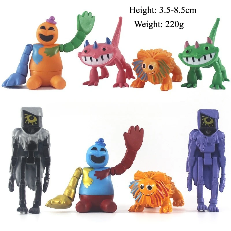 

nightmare critters Smiling Critters 4 Action Figure Dolls Model Figures 7-9 cm Character Anime Model Collectibles Model Toy