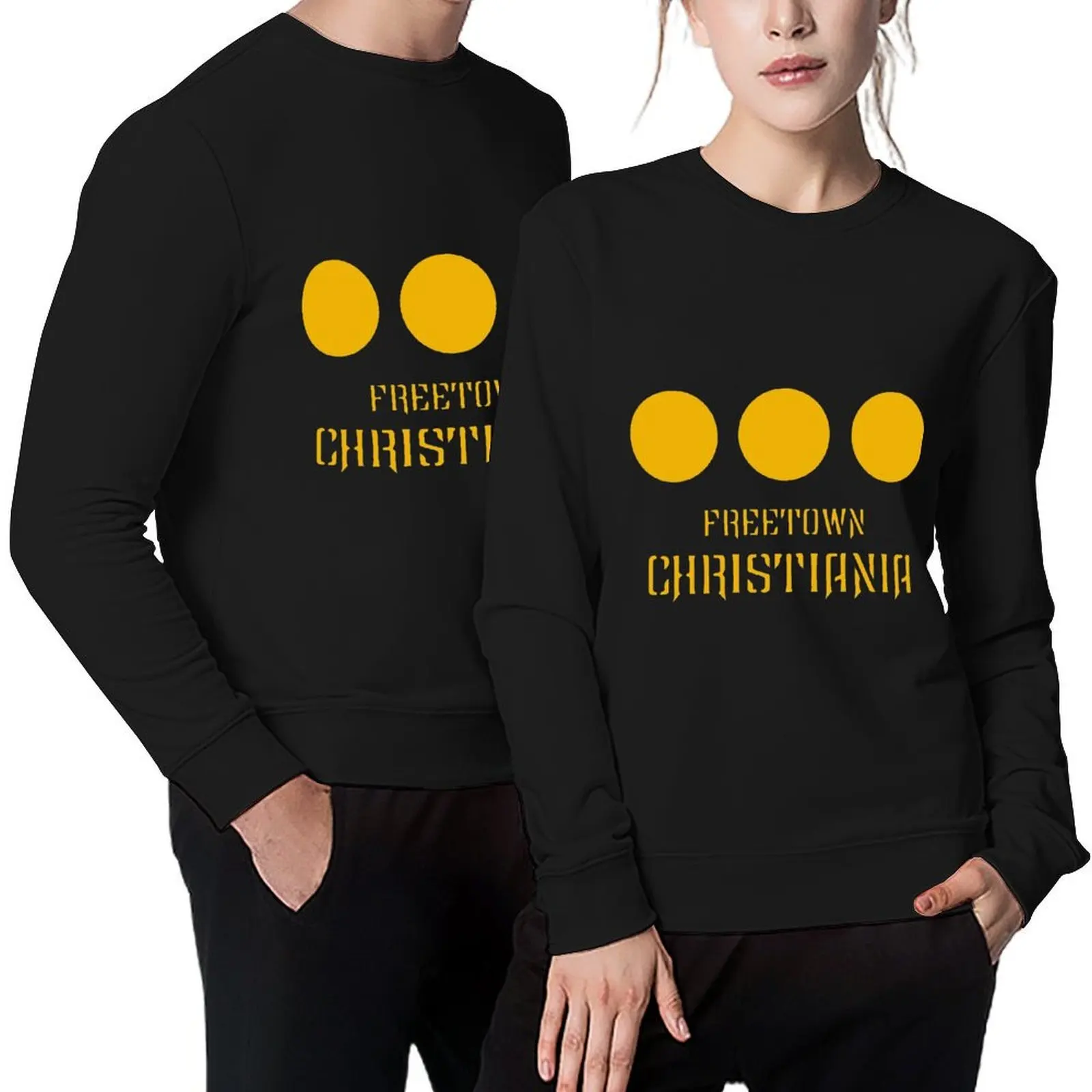 

Freetown Christiania Pullover mens designer clothes men's sweat-shirt set autumn jacket men men's coat oversize sweatshirts