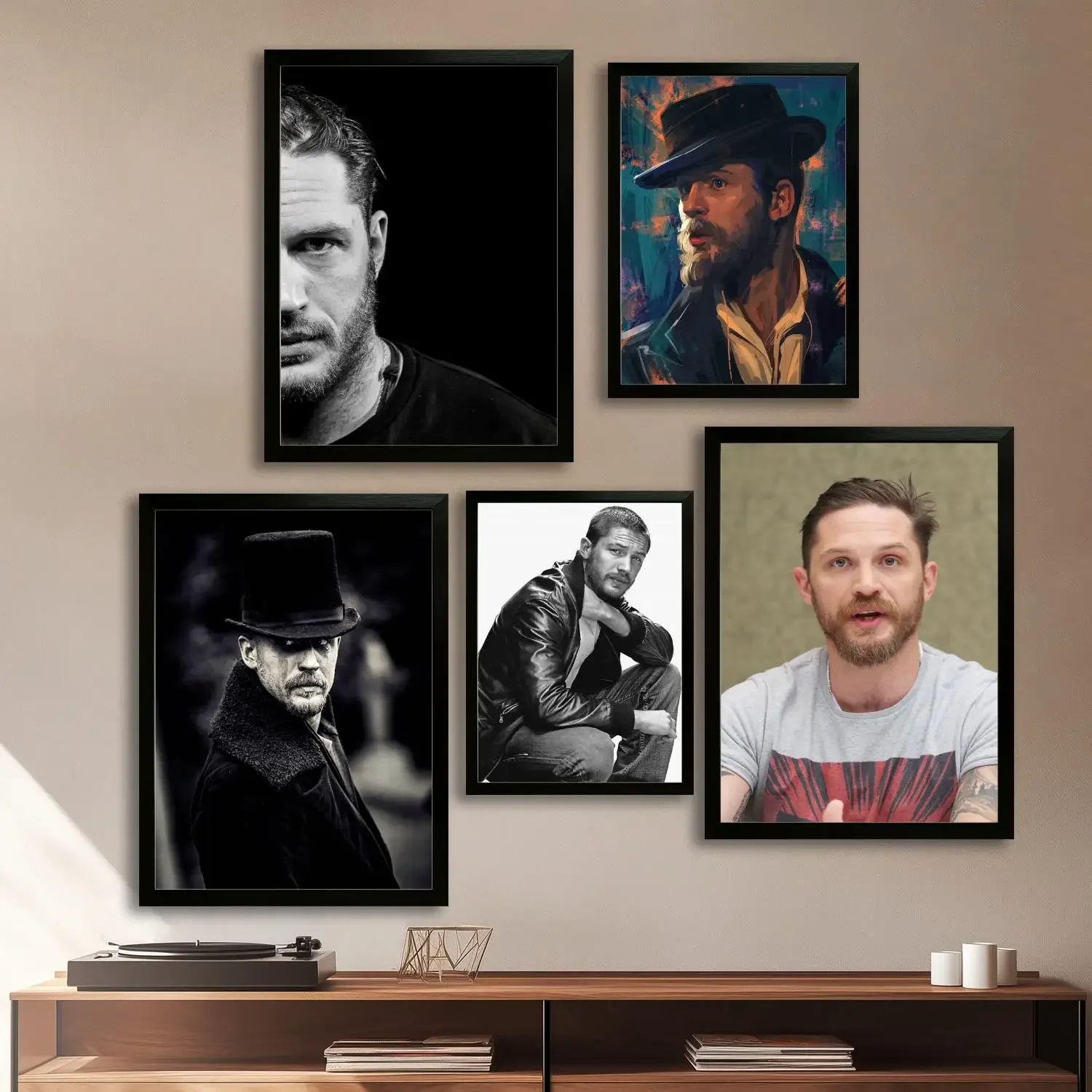 tom hardy actor Canvas Art Poster and Wall Art Picture Print, Modern Family Bedroom Decor Posters,Decorative painting