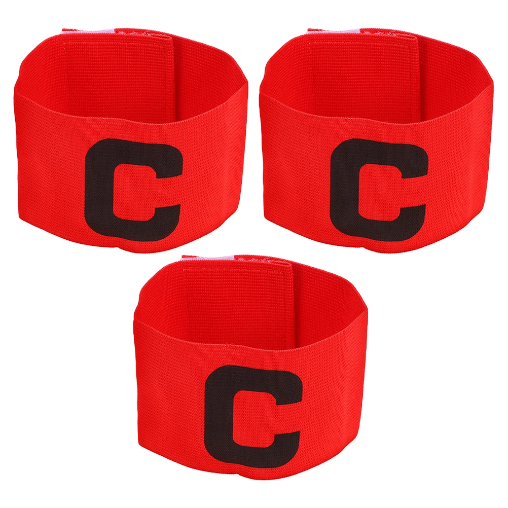 

Captain Armband Adult Sports Team Rugby Non-Slip Sleeve Captains Badge Adjustable Durable Comfortable Reusable