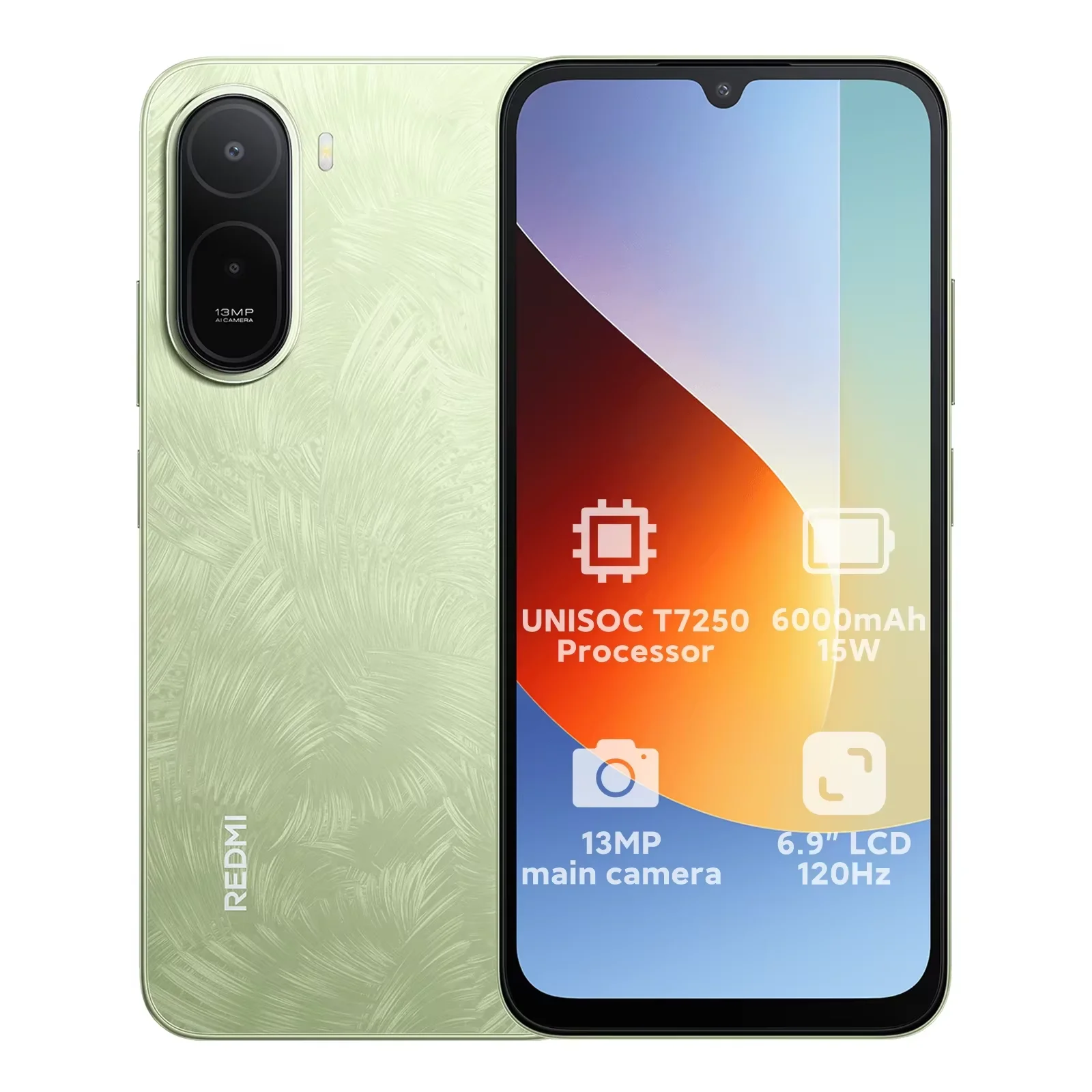 Globale versie Xiaomi Redmi A7 Pro Smartphone 6000mAh batterij 6,9 inch 120Hz scherm 13MP camera Xiaomi HyperOS Xiaomi mobiel