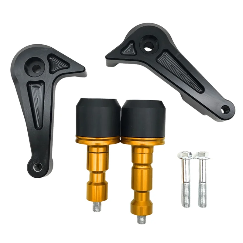 

Motorcycle Aluminium Alloy Falling Protection Frame Slider Crash Pad Protector For YZF-R6 2017-2022 Parts Yellow