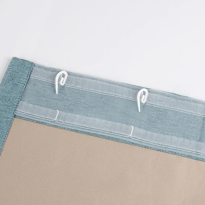 Transparent Diy Curtain Pleating Tape - Universal Pinch Pleat Heading Strip for All Fabric Types, Easy Home Curtain Making