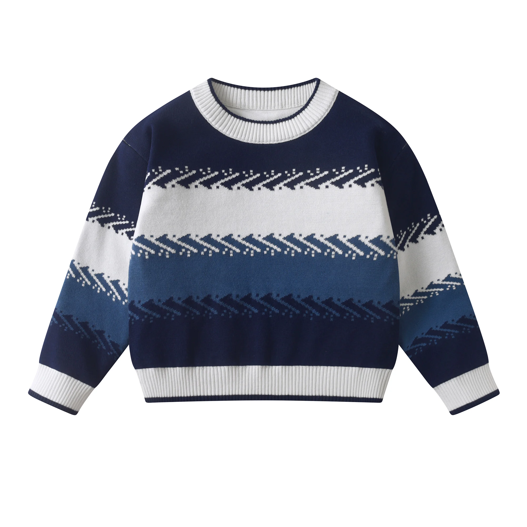 

Детский полосатый свитшот — мягкий хлопковый кардиган с длинными рукавами и пуговицами спереди для детей, мальчиков и девочек (осенне-зимний стиль)