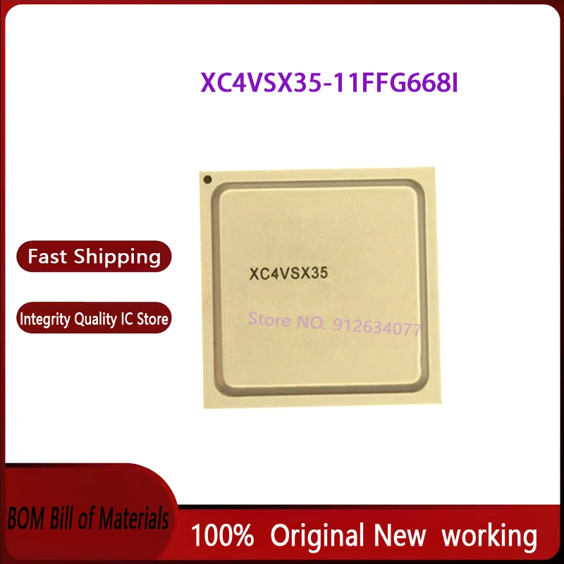 

1 шт./лот XC4VSX35-11FFG668I XC4VSX35-11FFG6681 XC4VSX35-FFG668 XC4VSX35 BGA668 100% новый оригинал