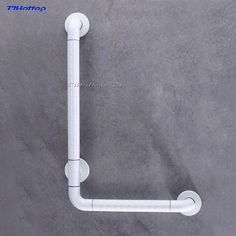 Tlhottop Bath and Shower Grab Bar Bathroom Safety Rail Anti-slip grip with Concealed Mounting and Snap Flange YJ2024