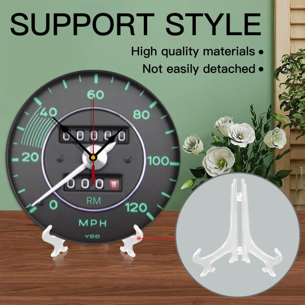 Porsche 356 Tachometer Wall Clock Modern 3D for Home Office Hotel Restaurant School Decoration