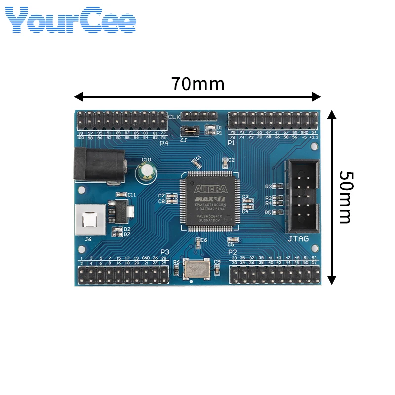 EPM240T100 Altera Max II CPLD Development Core System Board Module EPM240T100C5 AMS1117-3.3 IC JTAG Interface