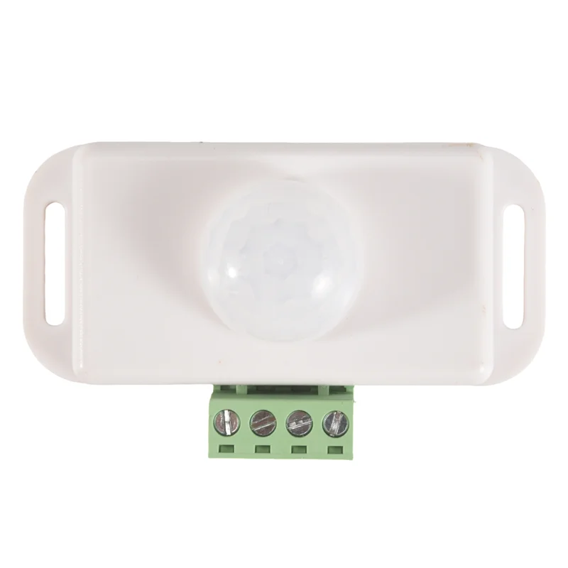 Rilevatore sensore di movimento a infrarossi ABKI-PIR, interruttore sensore di movimento con luce di striscia DC 12V-24V, per armadio, scale, cucina