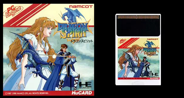 16bits PC Engine HU-CARD : DRAGON SPIRIT