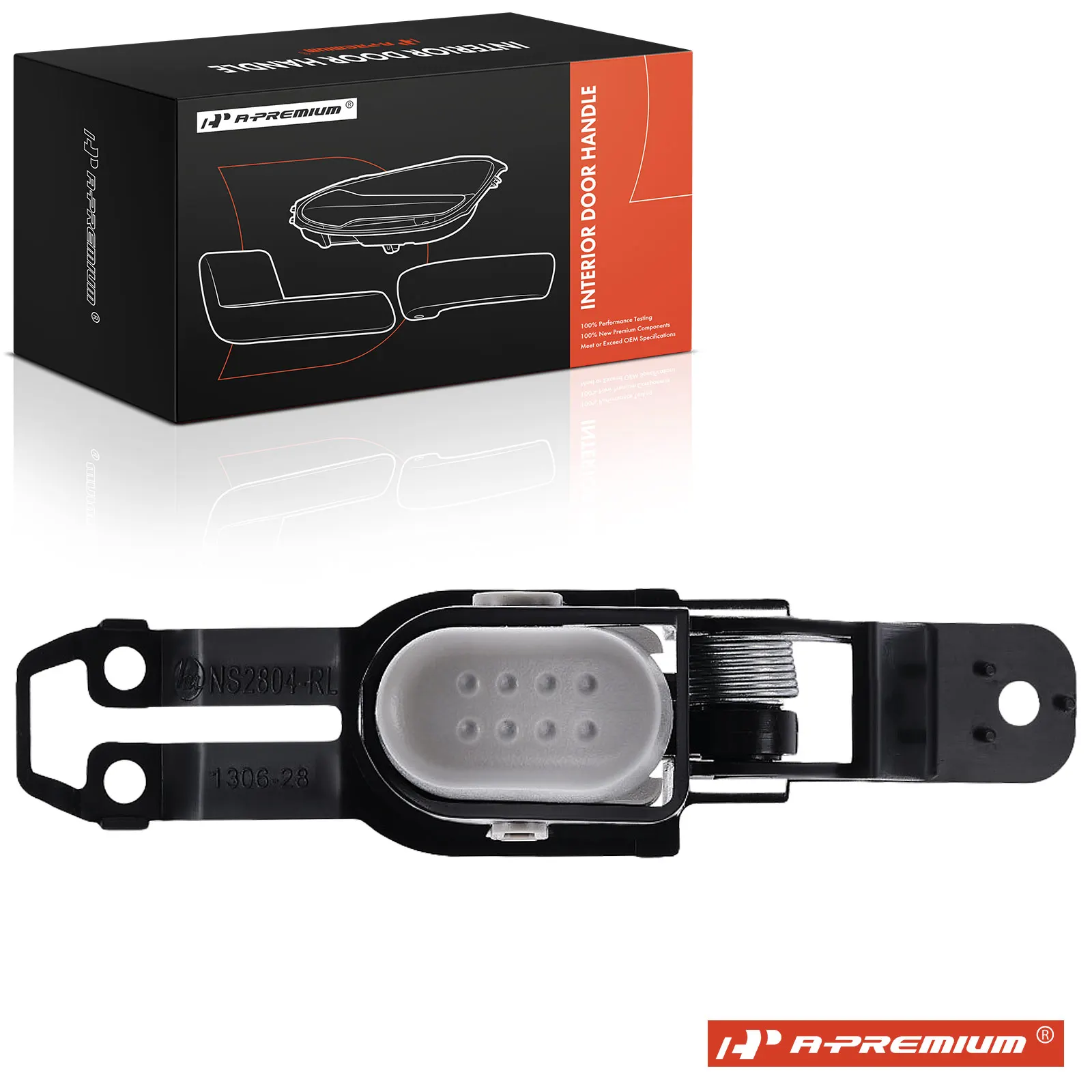 A-Premium Rear Driver Side Gray Interior Door Handle for Nissan Quest 2006-2009