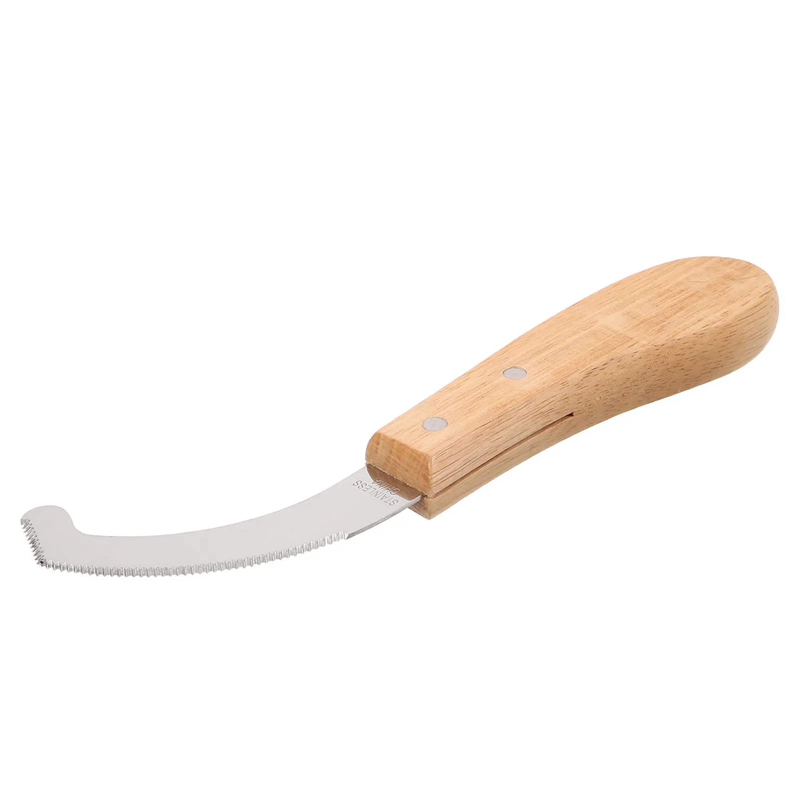 

Professional Horse Bot Egg Knife Stainless Steel Grooming Scraper Ergonomic Handle for Equine Bot Egg Removal