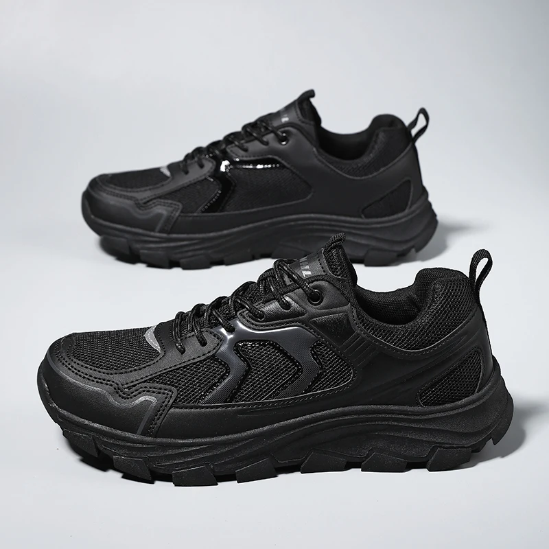 YRZL Mens Athletic Shoes 2025 Running Sneakers Breathable Comfortable Trainers Non Slip Walking Shoes Men Sports Casual Footwear